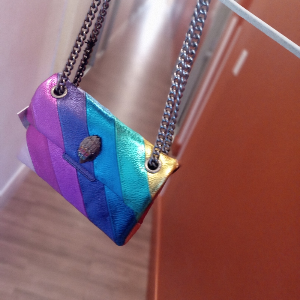 Multi colored purse